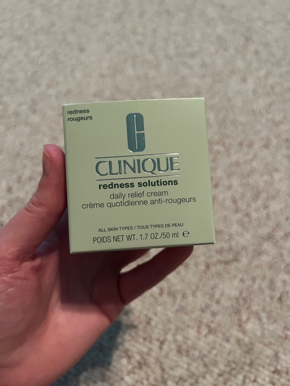 New Clinique Redness Solutions Daily Relief Cream
